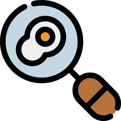 Fried egg free icon