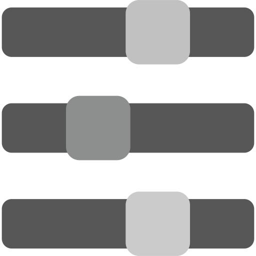 Sliders free icon Sliders free icon