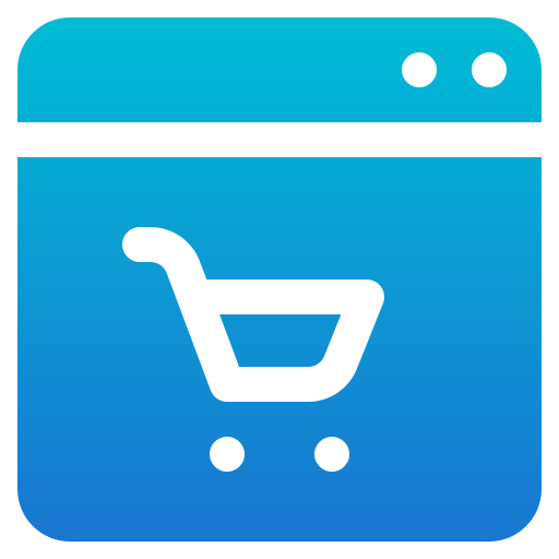 compras en línea icono gratis