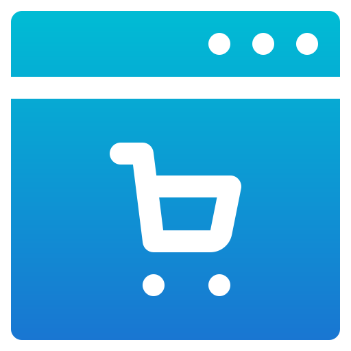 compras en línea icono gratis