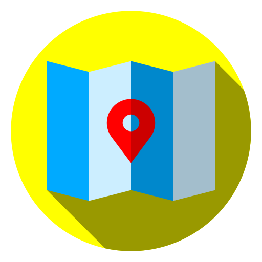 mapa icono gratis