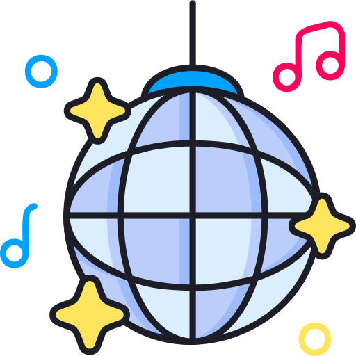 Disco ball free icon Disco ball free icon