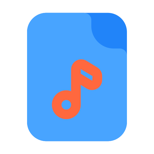 archivo de música icono gratis