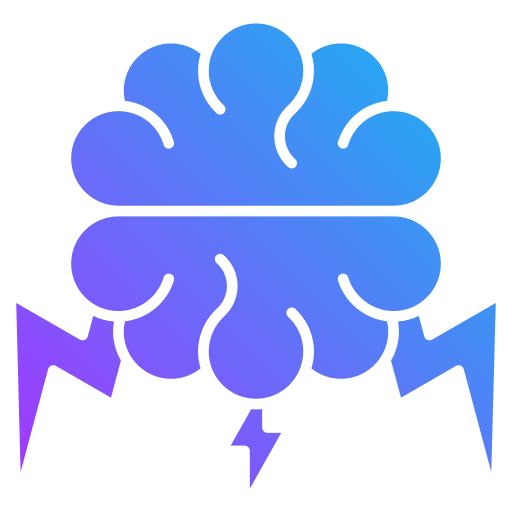 tormenta cerebral icono gratis