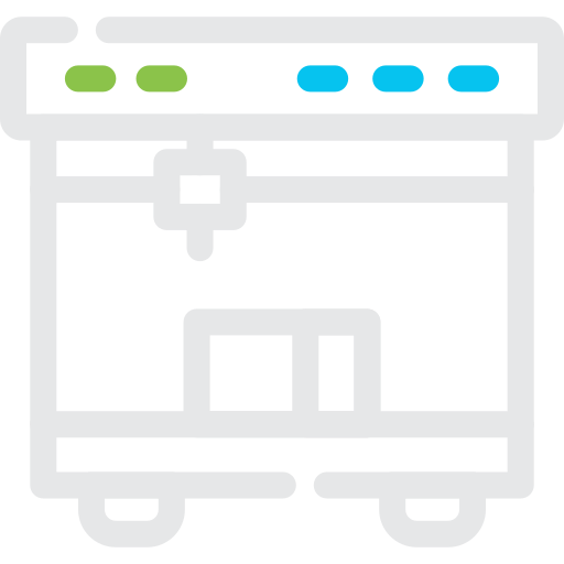 impresión 3d icono gratis