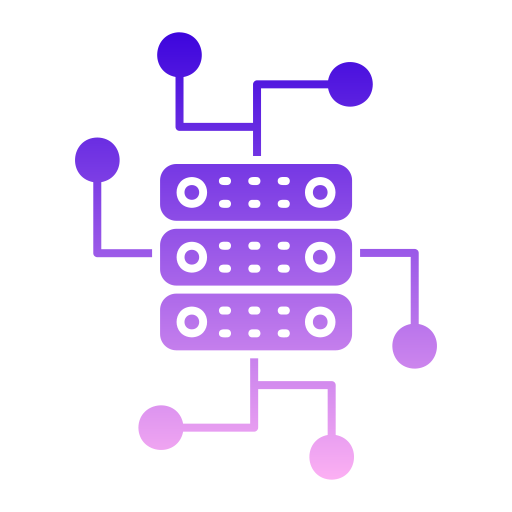 flujo de datos icono gratis