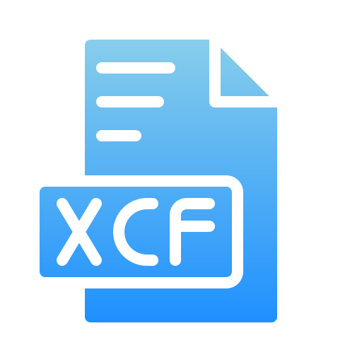 xcf icono gratis