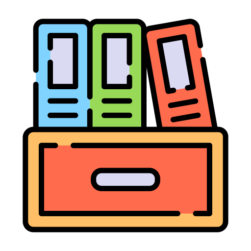 carpeta de archivos icono gratis