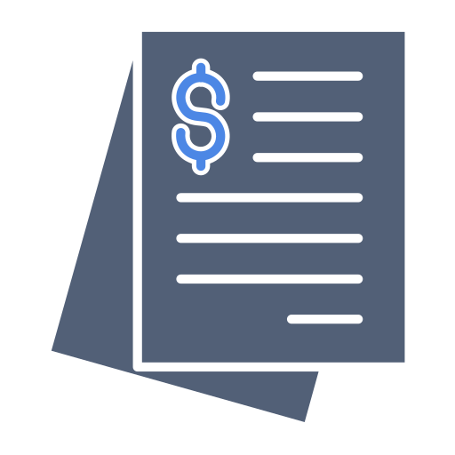 Счет бесплатно иконка