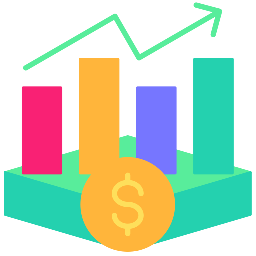 ganancia icono gratis