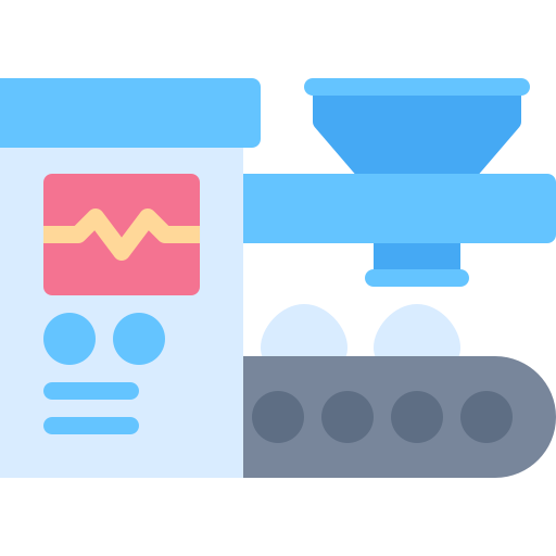 producción icono gratis