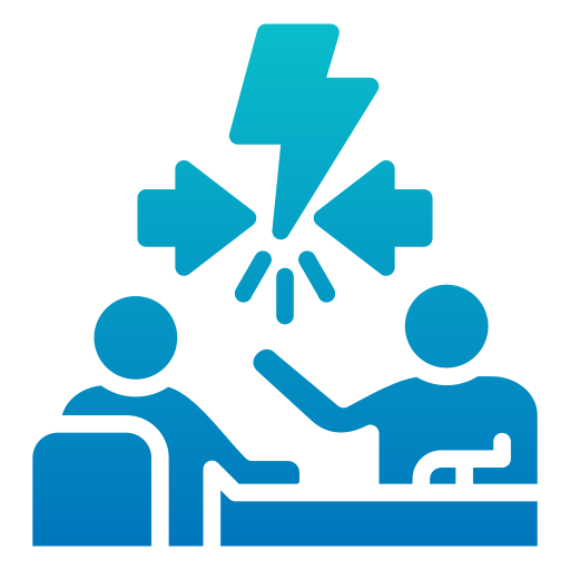 résolution de conflit Icône gratuit résolution de conflit Icône gratuit