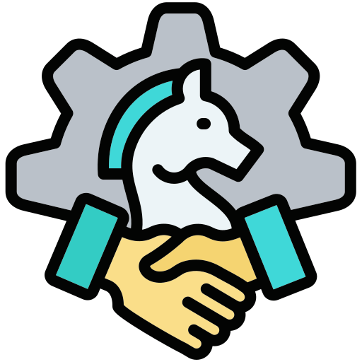 alianza estratégica icono gratis