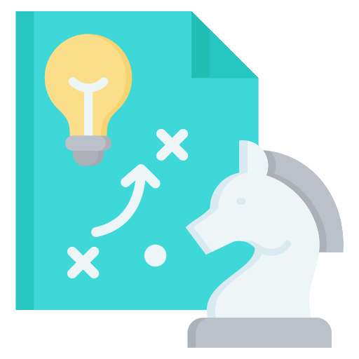 planificación estratégica icono gratis