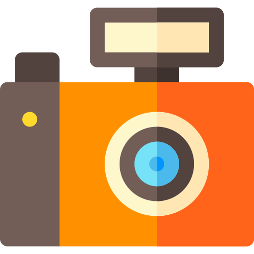 Cámara de fotos icono gratis