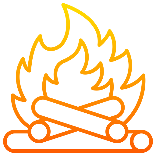 hoguera icono gratis