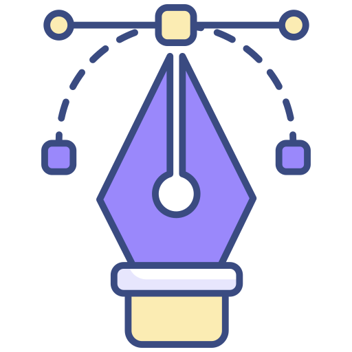 bolígrafo vectorial icono gratis