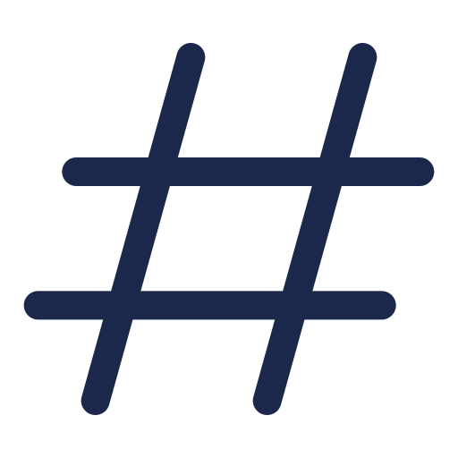 hashtags icono gratis