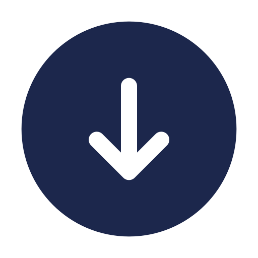 flecha hacia abajo icono gratis