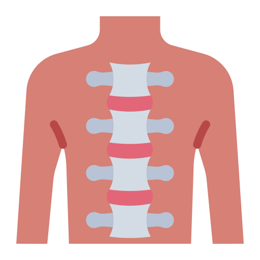 columna vertebral icono gratis