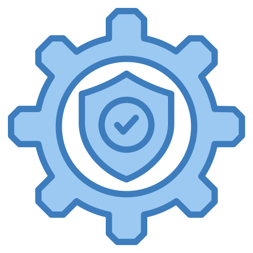 configuración de seguridad icono gratis