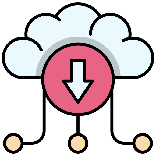 herunterladen aus der cloud kostenlos Icon herunterladen aus der cloud kostenlos Icon