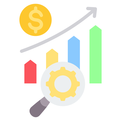 ciencias económicas icono gratis