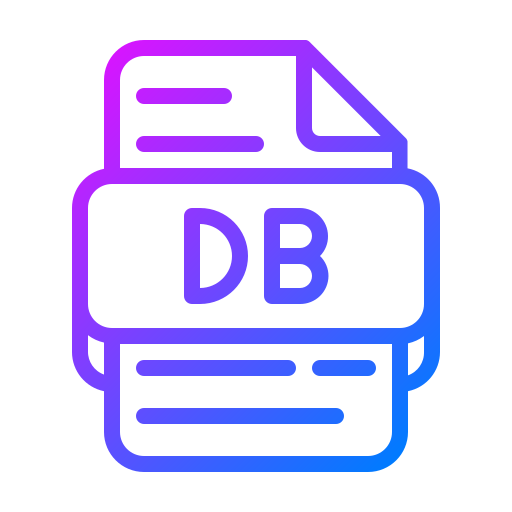 archivo db icono gratis