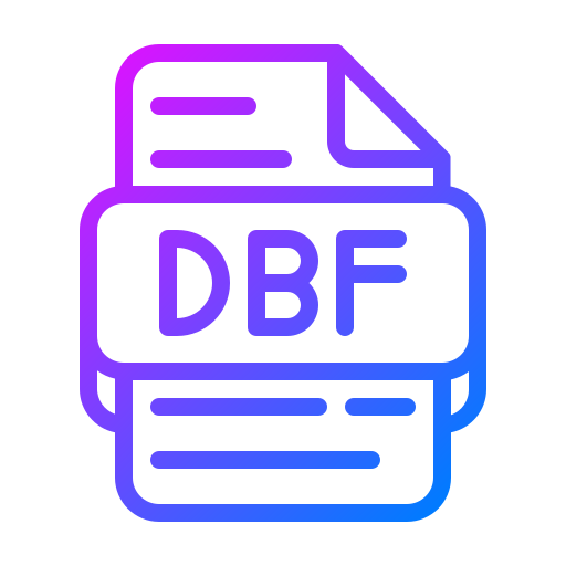 dbf icono gratis