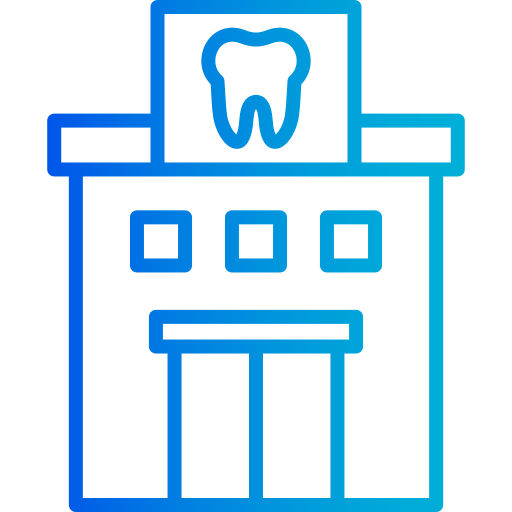 clínica dental icono gratis