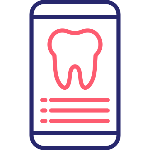 aplicación dental icono gratis