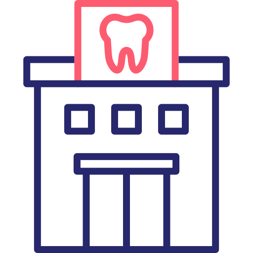 clínica dental icono gratis