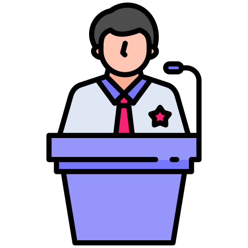 Politician free icon