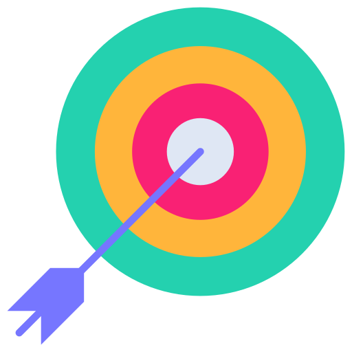 Objective free icon