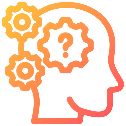 pensamiento crítico icono gratis