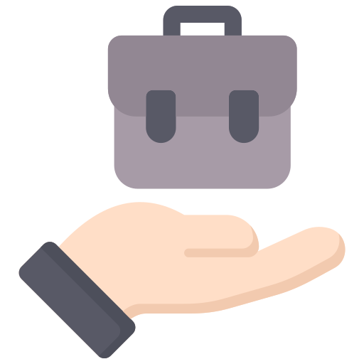 oferta de trabajo icono gratis