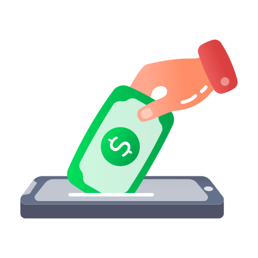 Online transaction free icon Online transaction free icon