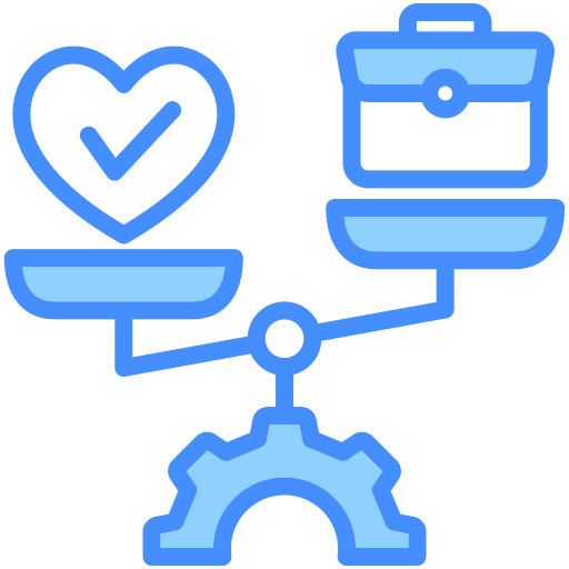 Work life balance free icon Work life balance free icon