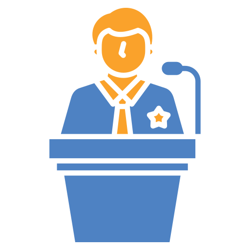 Politician free icon
