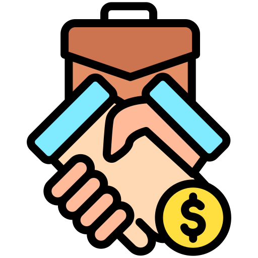 acuerdo comercial icono gratis