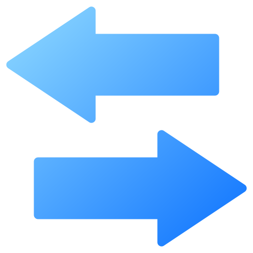 flechas icono gratis