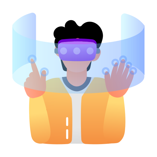 realidad virtual icono gratis