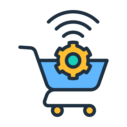 Online purchase free icon