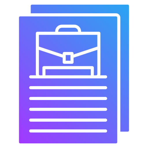 descripción del trabajo icono gratis