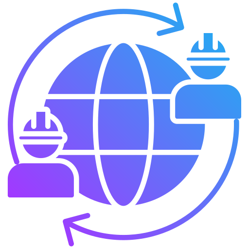 Outsourcing free icon