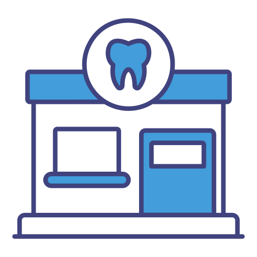 Dental hospital free icon Dental hospital free icon