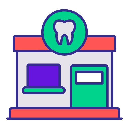 Dental hospital free icon Dental hospital free icon