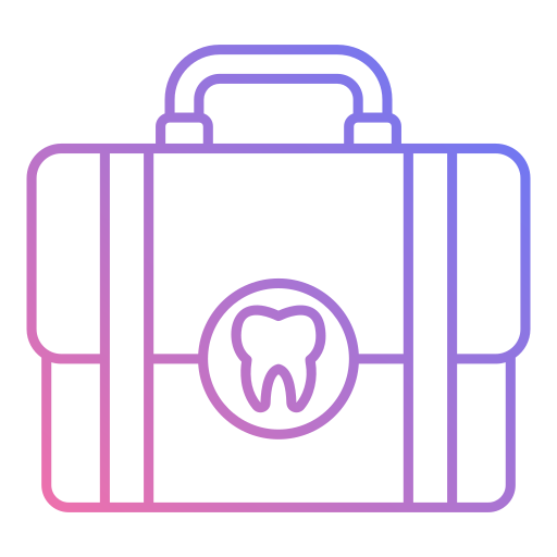 bolsa dental icono gratis