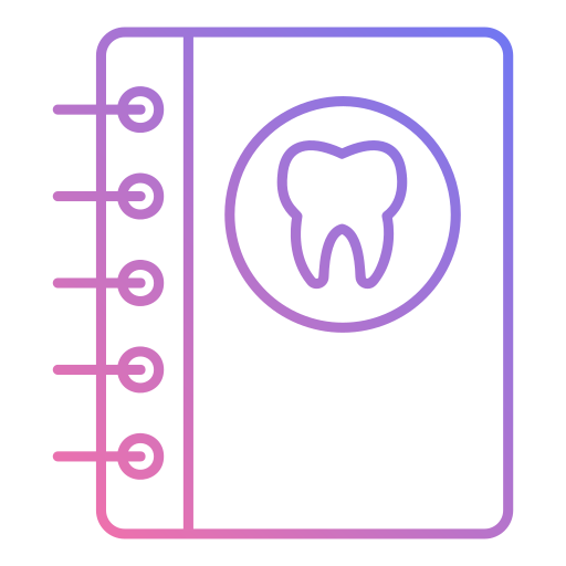 reserva de citas dentales icono gratis