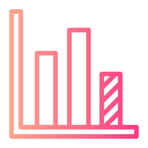 gráfico de barras icono gratis